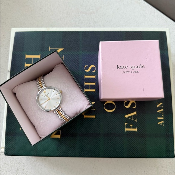 Kate Spade Silver and Gold Holland Watch